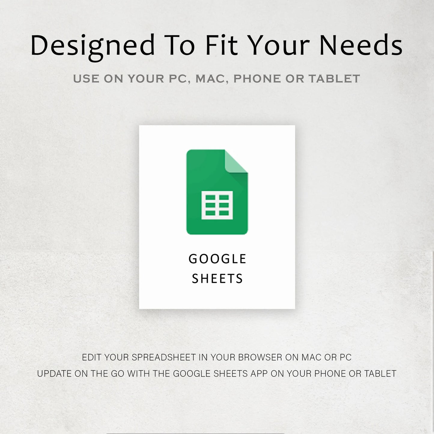 The Easy Budget Template (Excel & Sheets)