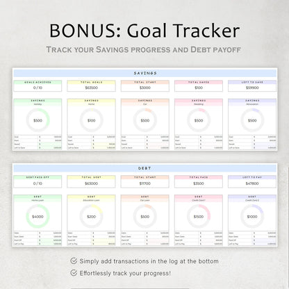 The Easy Budget Template (Excel & Sheets)