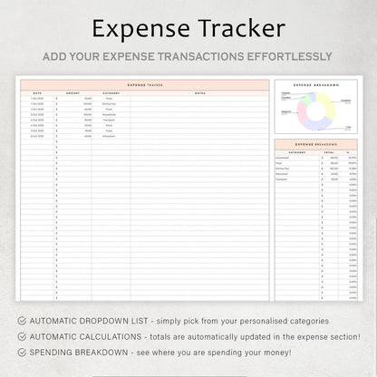 The Easy Budget Template (Excel & Sheets)